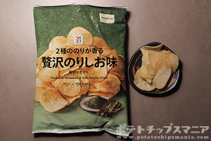 セブンプレミアム 厚切りポテト 贅沢のりしお味