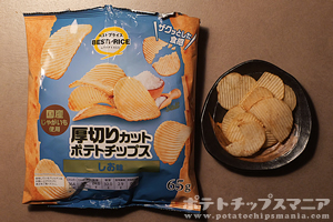 ベストプライス 厚切りカット ポテトチップス しお味