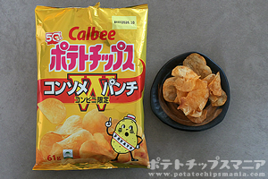 カルビー ポテトチップス コンソメWパンチ