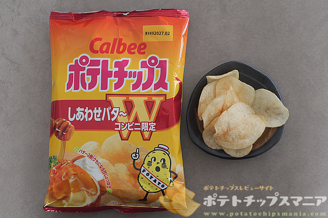 カルビー ポテトチップス しあわせバタ～Ｗ