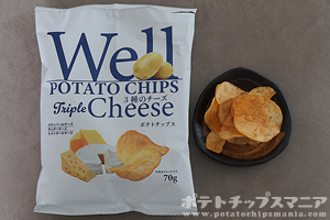 Well ポテトチップス 3種のチーズ