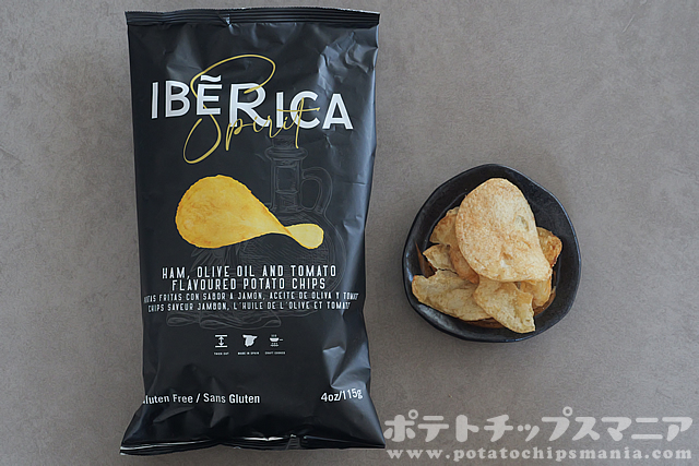 IBERICA ポテトチップス ハム・トマト・オリーブオイル味