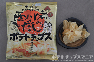 なにわのロイヤルファミリー 西川家のだし ポテトチップス