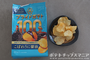 湖池屋 プライドポテト 100% こぼれうに醤油