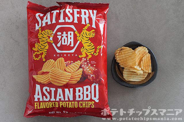 湖池屋 SATISFERY ASIAN BBQ
