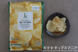 ローソン パリッとポテト 濃いのり塩味