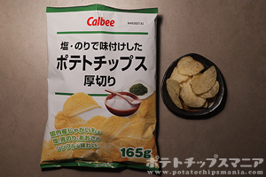 OKストア カルビー 塩・のりで味付けしたポテトチップス 厚切り