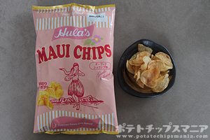 Hula's マウイチップス ガーリックシュリンプ味