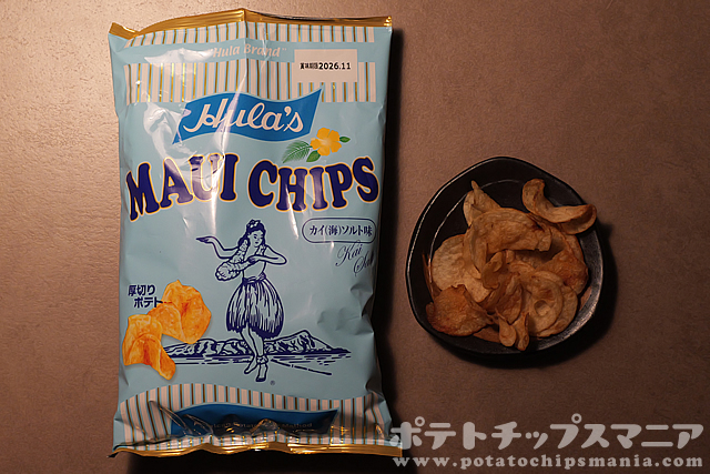 Hula's マウイチップス カイ(海)ソルト味