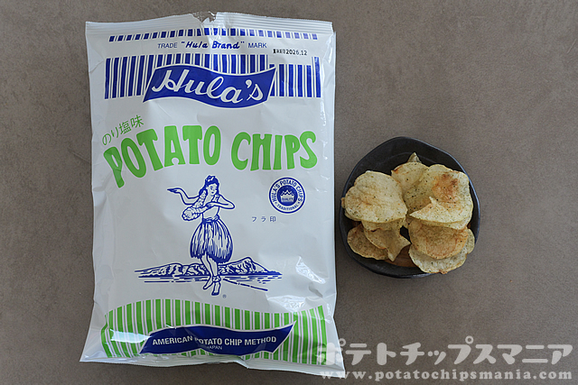 Hula's ポテトチップス のり塩味