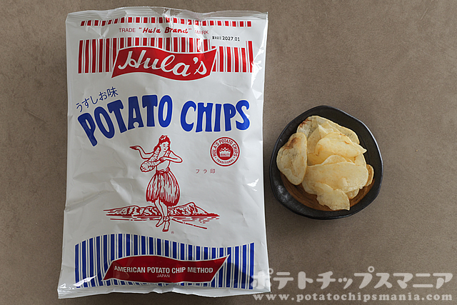 Hula's ポテトチップス うすしお味