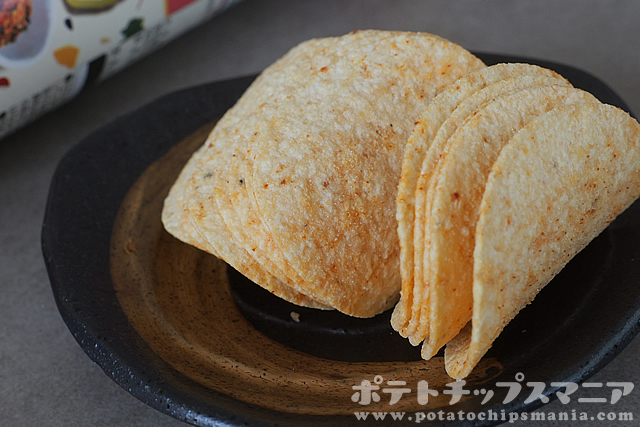 チップスター 七味唐辛子味の味